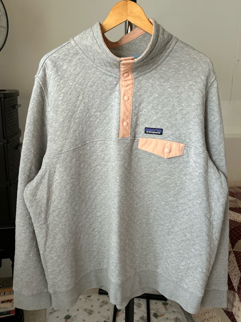 Patagonia Organic Cotton Quilt Snap-T Pullover XXL